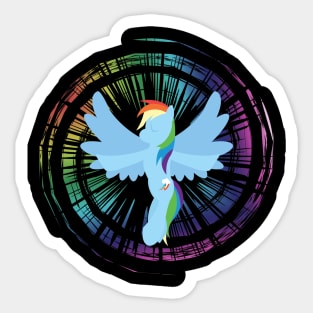 RainBoom Sticker